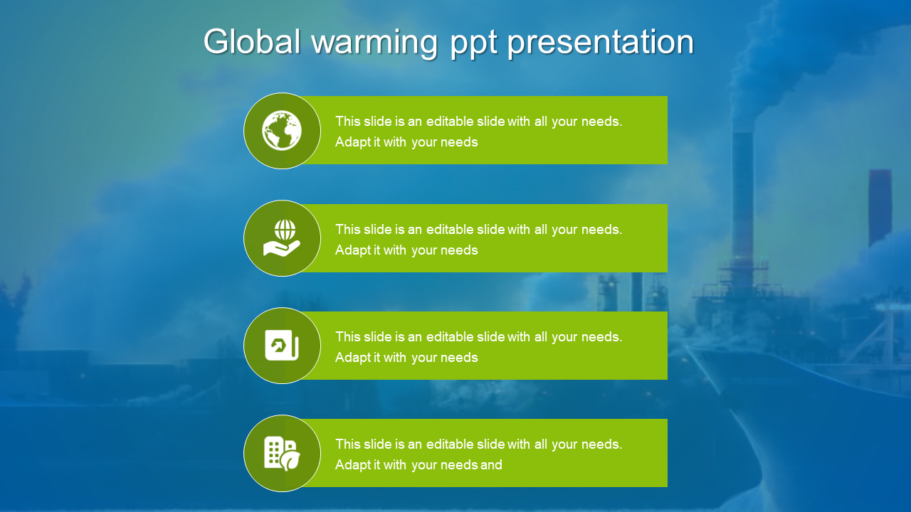 ppt presentation topics global warming